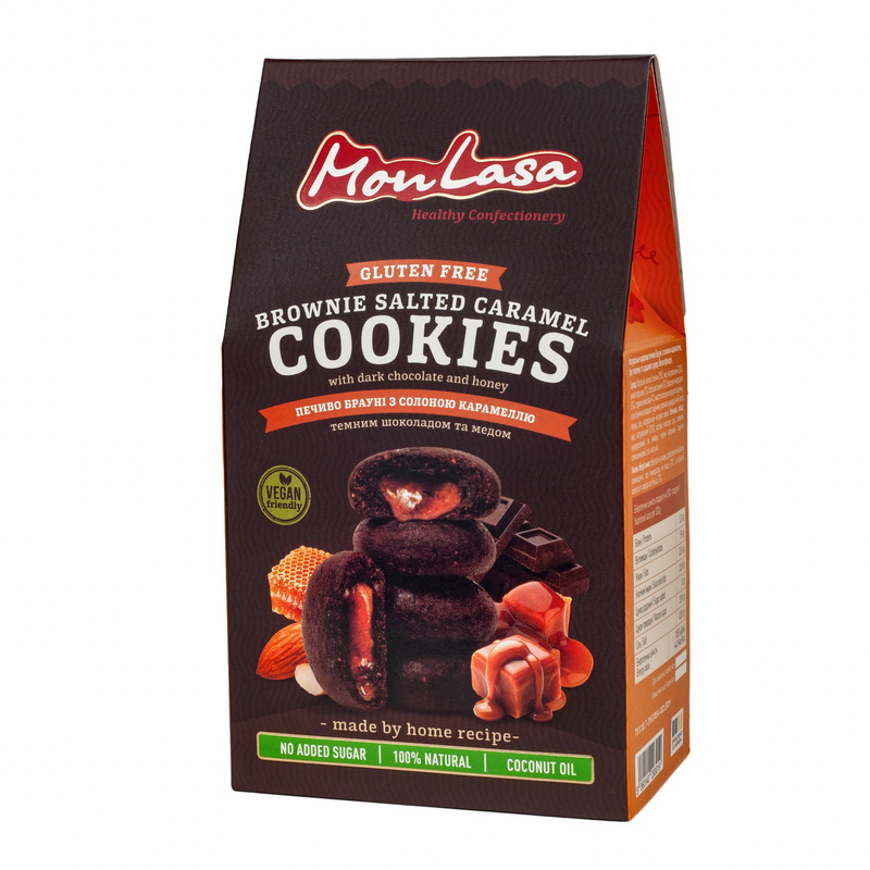 Brownie Salted Caramel Gluten free Cookies